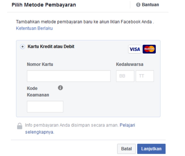 cara bayar iklan insta ads