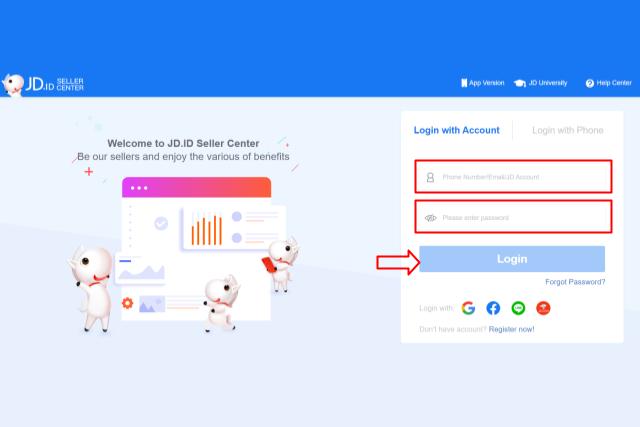 cara daftar seller jd id