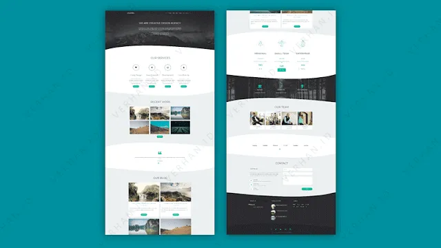 landing page