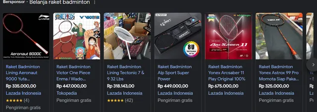 Jenis Beserta Contoh Iklan Google Ads