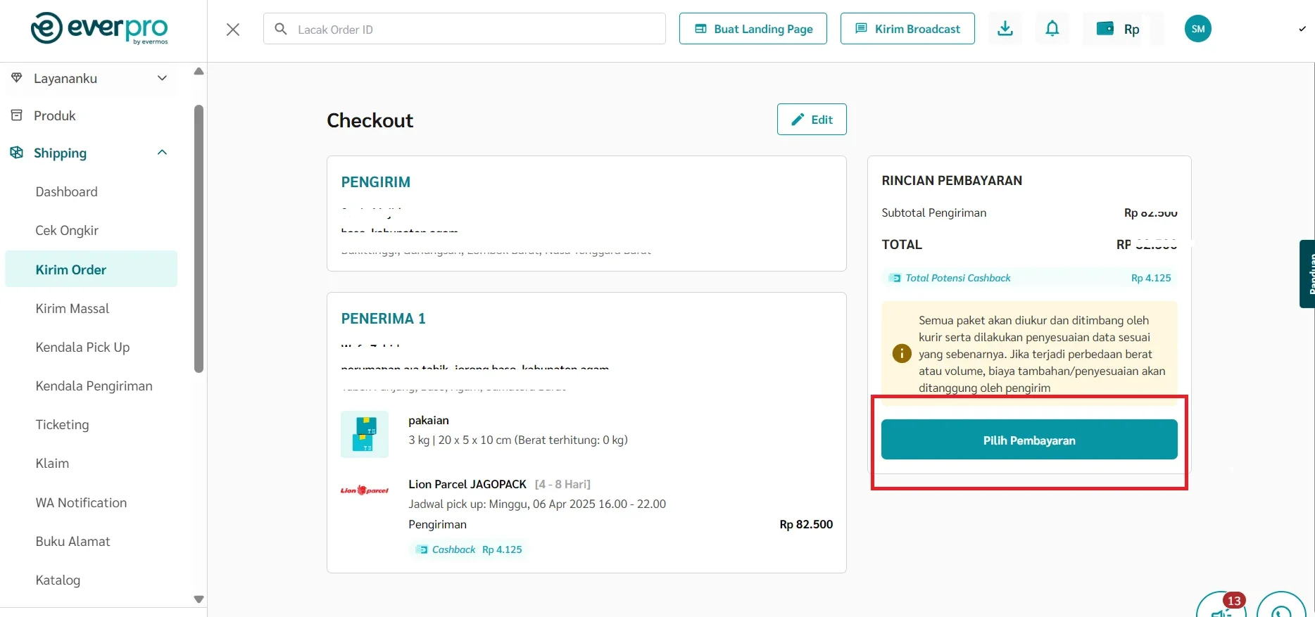 cara kirim barang lewat kargo pesawat