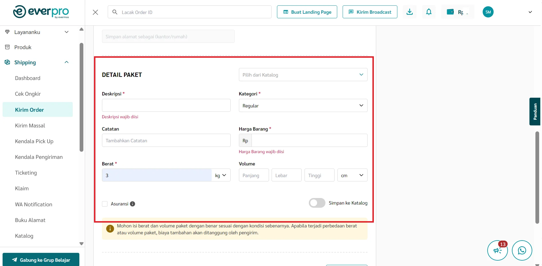 cara kirim barang lewat kargo pesawat