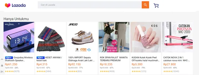 Cara Membuat Harga Coret di Lazada