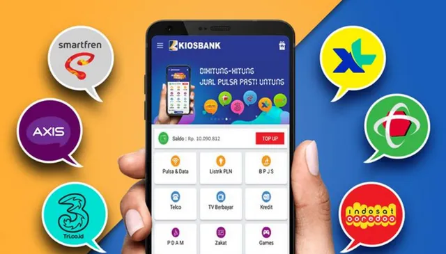 Jualan Pulsa dan Paket Data Internet