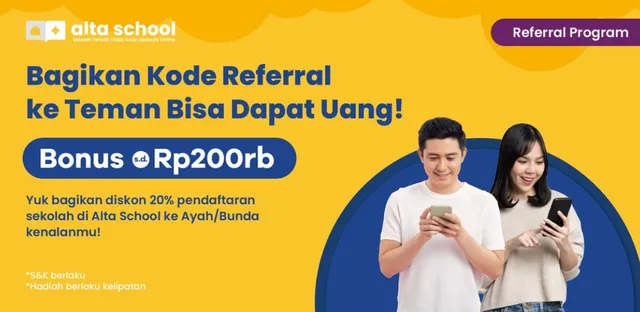 Kode Referral Alta School