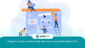 contoh landing page skincare