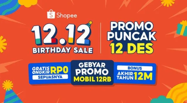 Promo 12.12 Shopee Sale
