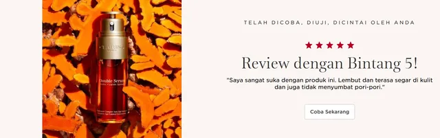 Testimoni Page Clarins