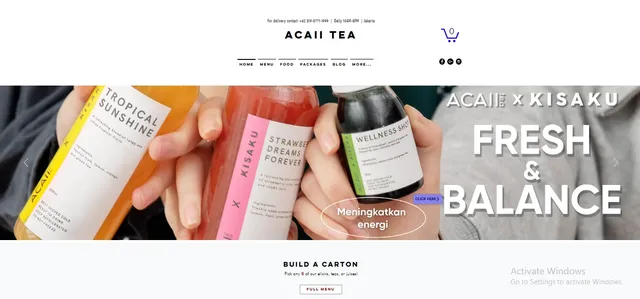 contoh landing page umkm