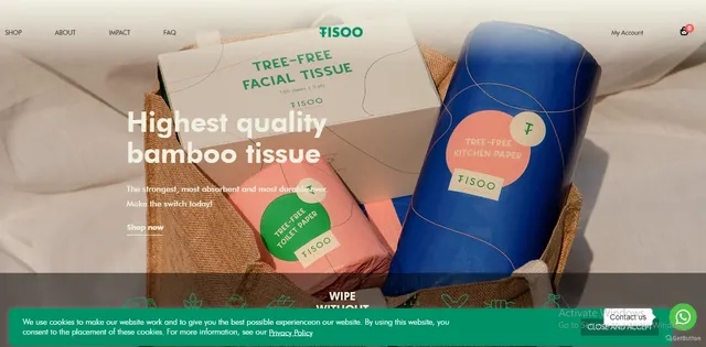 contoh landing page umkm