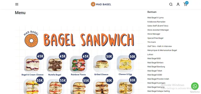 contoh landing page umkm