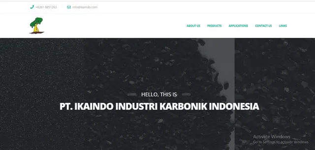 contoh landing page umkm