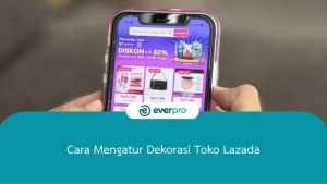 dekorasi toko lazada