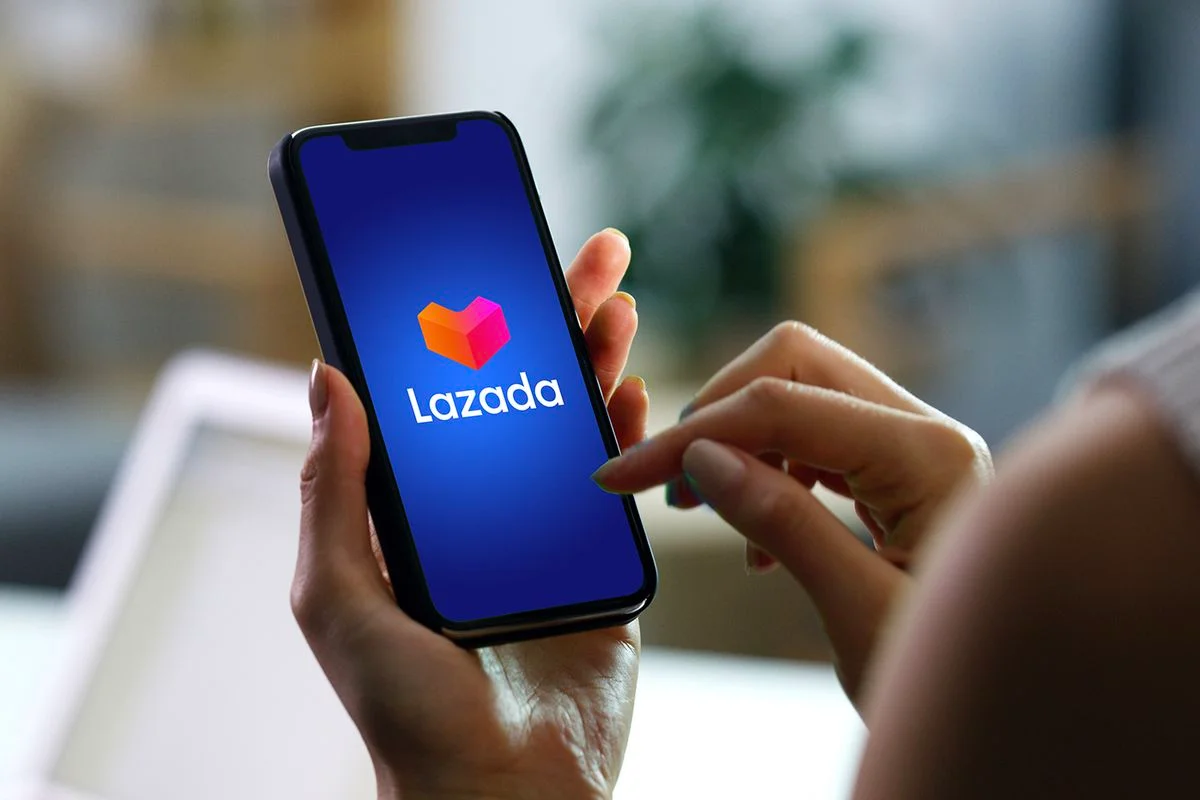 dekorasi toko lazada