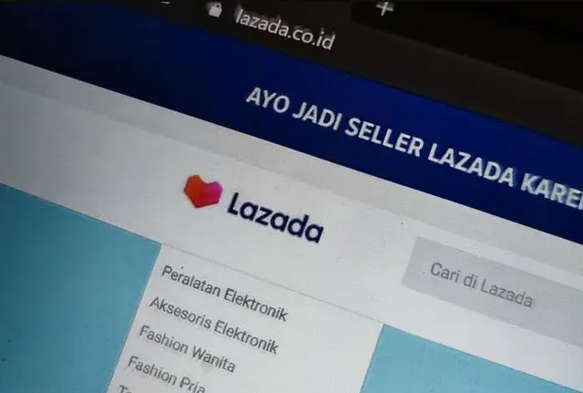 cara dekorasi toko lazada