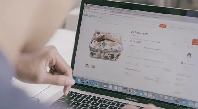 dekorasi toko tokopedia