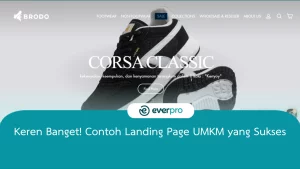 contoh landing page umkm