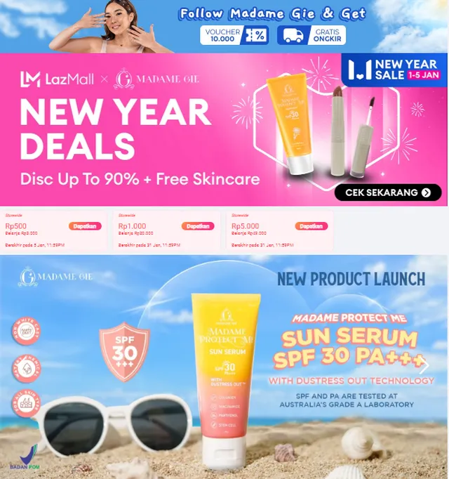 ukuran banner lazada