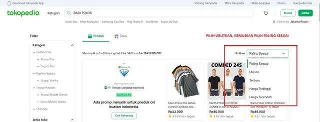 cara riset produk terlaris di tokopedia
