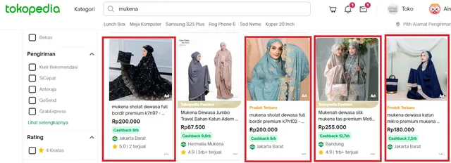 contoh iklan tokopedia