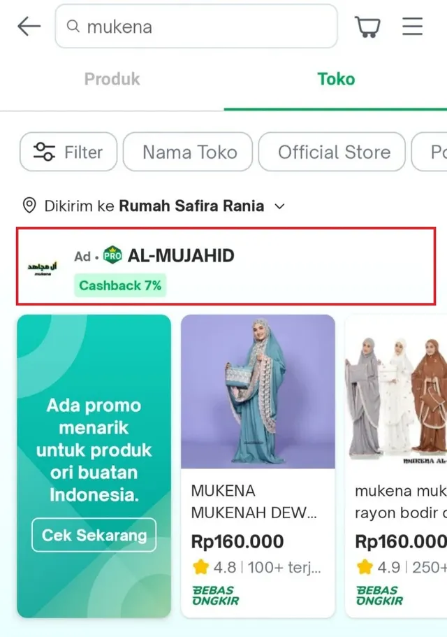 contoh iklan tokopedia