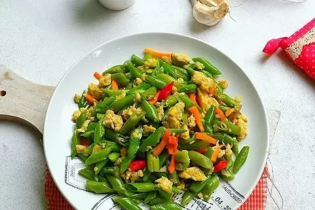 tumis buncis wortel telur