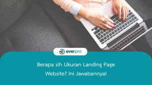 ukuran landing page website