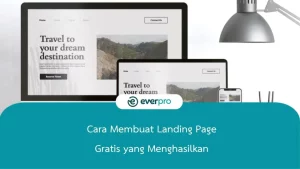 cara membuat landing page