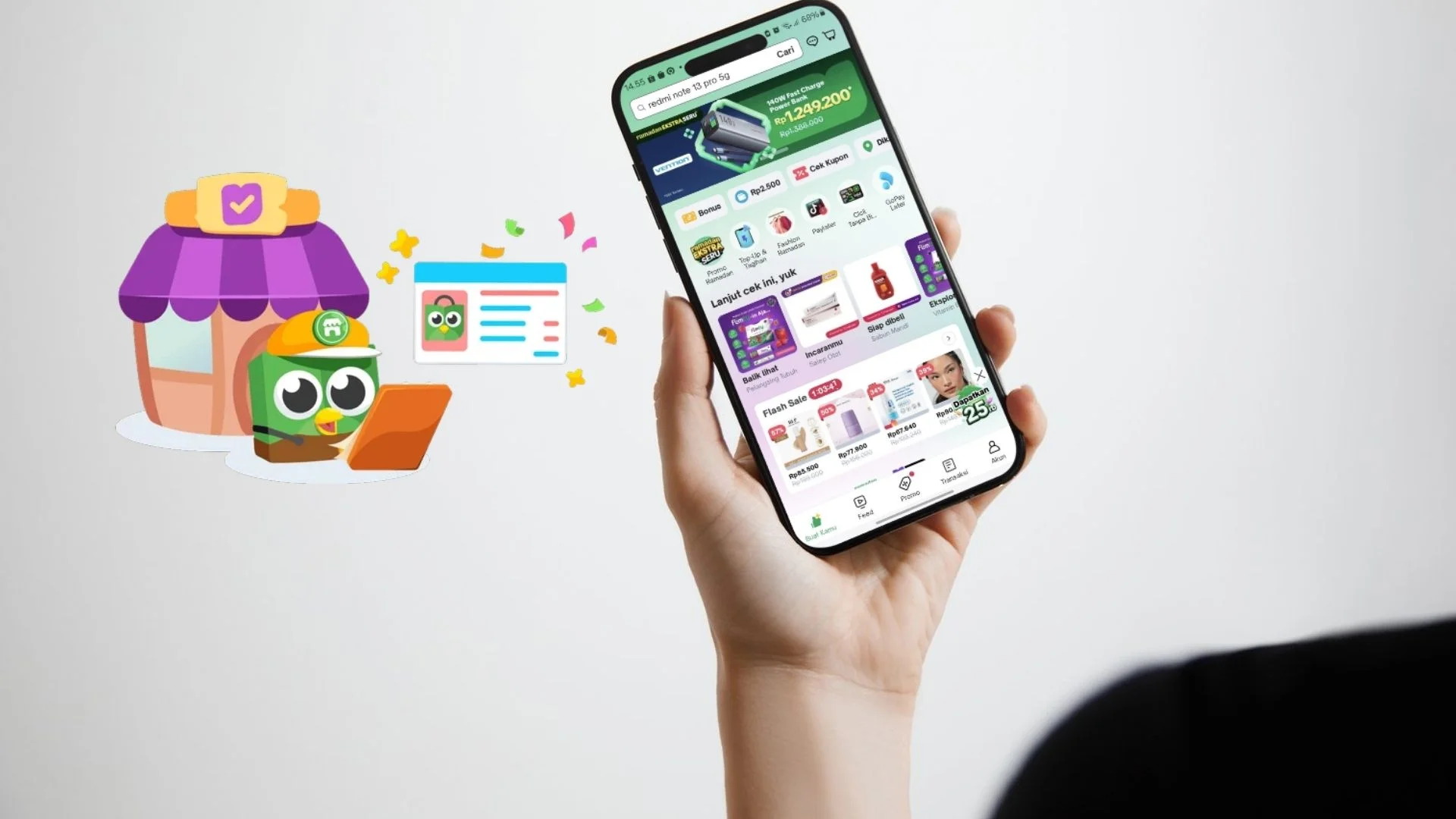 cara menjadi official store tokopedia
