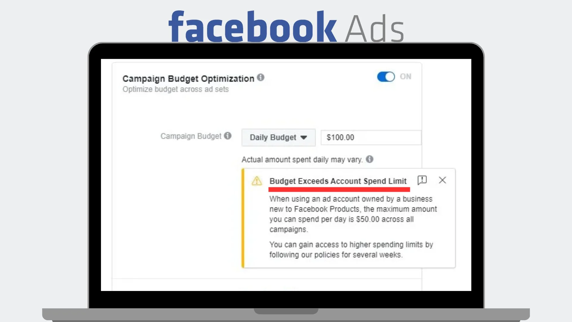 Spending Limit Facebook Ads